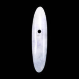 糸魚川翡翠 青海産 ラベンダー  58mm大珠 ディレクトリカード付 10.2g (ID:98830)