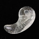 チベット カイラス産 ヒマラヤ 水晶 勾玉 4.26g (ID:98963)