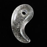 チベット カイラス産 ヒマラヤ 水晶 勾玉 4.26g (ID:98963)