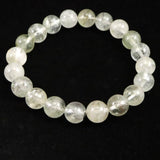 ブラジル産 フェナカイト SA　10.2mm玉ブレスレット 鑑別書付 33.18g  (ID:98977)