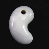 北海道 花石メノウ 瑪瑙 34mm勾玉 ディレクトリカード付 13.0g (ID:98997)