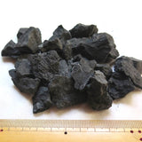 北海道産　ブラックシリカ（黒鉛珪石） 原石S   約150ｇ (ID:12471)