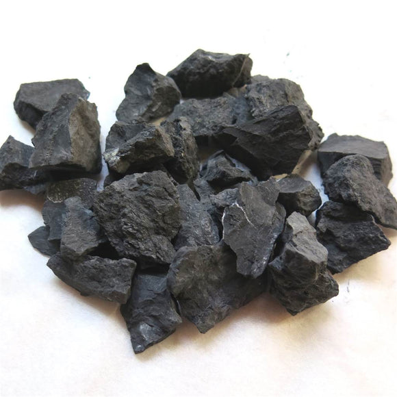 北海道産　ブラックシリカ（黒鉛珪石） 原石S   約150ｇ (ID:12471)