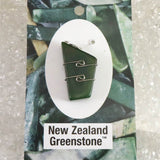 H&E社 ニュージーランド グリーンストーン タンブル ペンンダントトップ 6.6g (ID:15103)