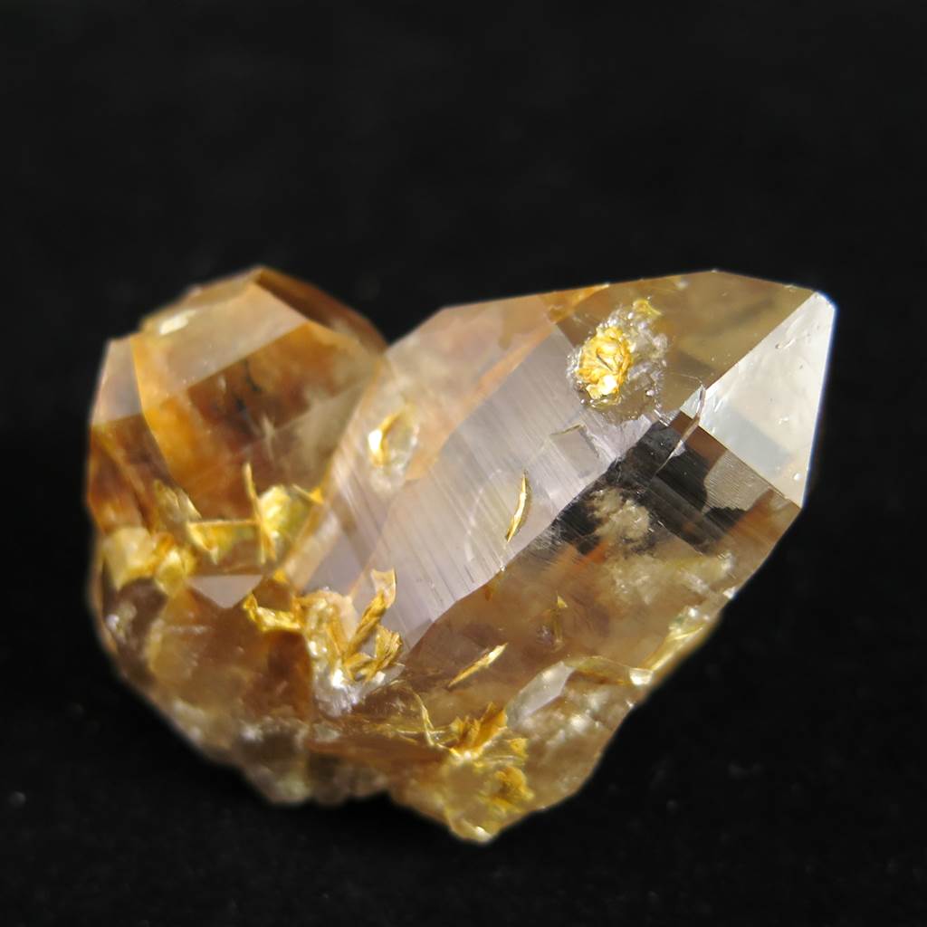 長野県川上村産 煙水晶 ツイン 原石 48.7g (ID:20674) | 榎本通商