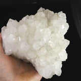 秋田県 宮田又鉱山産 水晶 クラスター 1.2kg (ID:24717)