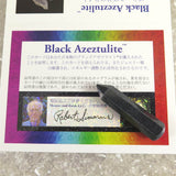 H&E社 ブラックアゼツライト(AZOZEO) 45mmワンド 証明書付 8.2g (ID:25964)
