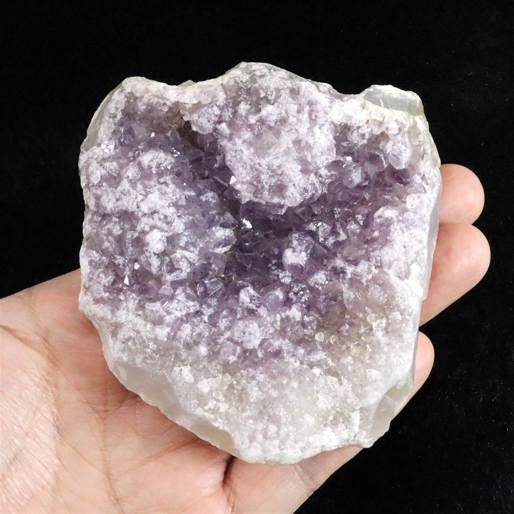 500★訳あり限定品★浄化✳︎破邪【ミニ水晶クラスター『晶洞』ハーフジオード】❤️ 500☆訳あり限定品☆浄化✳︎破邪【ミニ水晶クラスター『晶洞』ハーフ