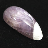 群馬県 戸神山産 紫水晶 アメジスト 24mmペアシェイプ ルース 2.45g (ID:29057)