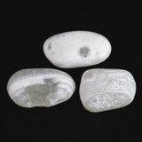 北海道 上ノ国メノウ 瑪瑙 原石  3個セット 23.6g (ID:43229)