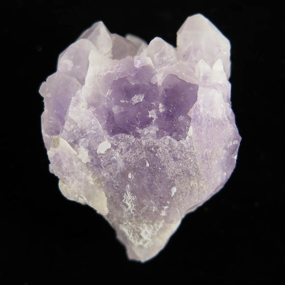 兵庫県朝来市産 アメジスト 紫水晶  クラスター 原石 48.9g (ID:47499)