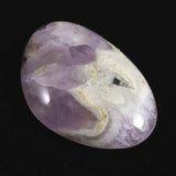 福島県 裏半田鉱山 紫水晶 アメジスト 29mmルース  4.87g (ID:47887)