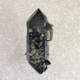 米国アーカンソー州産　黒水晶 モリオン　クラスター　証明書付 82.0g (ID:55058)