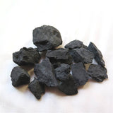 北海道産　ブラックシリカ（黒鉛珪石）原石M  約300ｇ (ID:61674)