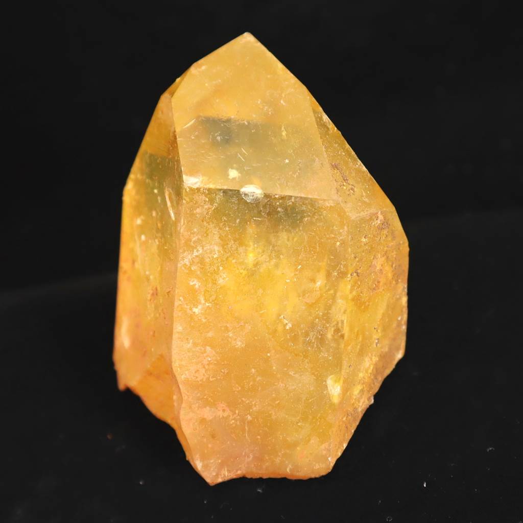 米国アーカンソー州産 ゴールデンヒーラー 水晶 ポイント 原石 343g
