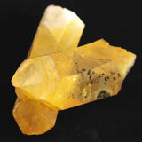 米国アーカンソー州産 ゴールデンヒーラー 水晶 原石 ツイン 貫入 120g  (ID:71284)