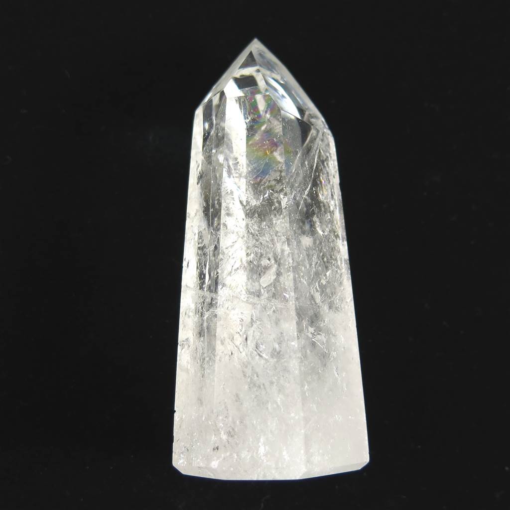 レムリアンシード ブラジル産 レムリアンシード 96mm 水晶 磨きポイント レインボー 176g