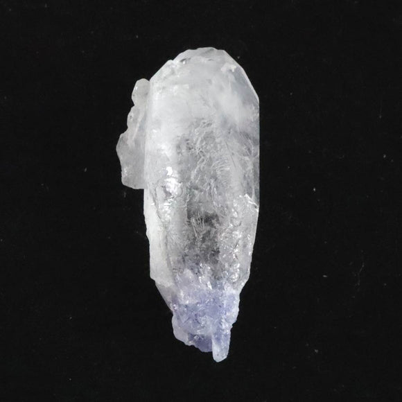 デュモルチェライト入り水晶　原石 0.93g (ID:77988)