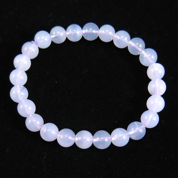 ブラジル産 サンタマリア アクアマリン 安い 6.5mm玉ブレスレット 11.7