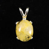 H&E社 ヒマラヤゴールドアゼツライト（AZOZEO) 10mmオーバル ペンダントトップ 1.1g (ID:83355)