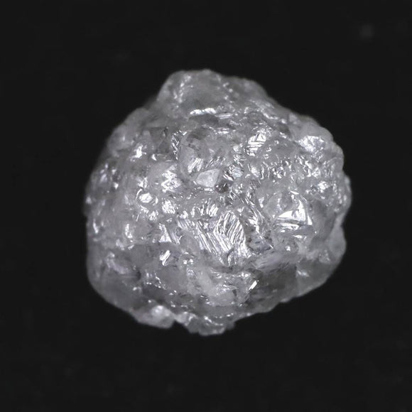 天然ダイヤモンド（ホワイト/グレー）原石　1.28ct (ID:93058)