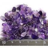 ブラジル産 アメジスト 紫水晶 　さざれ(穴なしチップ)　約200g (ID:81241) - 榎本通商
