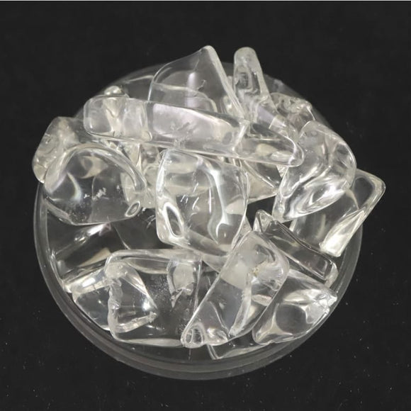 ブラジル産水晶 さざれ(穴なしチップ) Lサイズ AAA　約200g (ID:40302) - 榎本通商