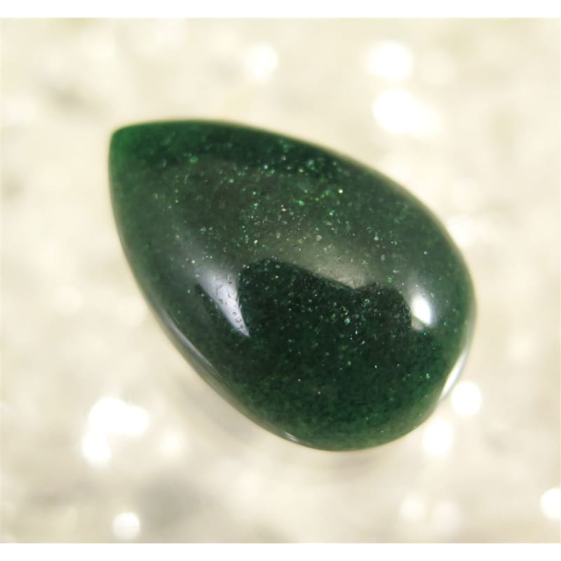 グリーンアベンチュリン クォーツシスト 26mm ペアシェイプ ルース 5.7