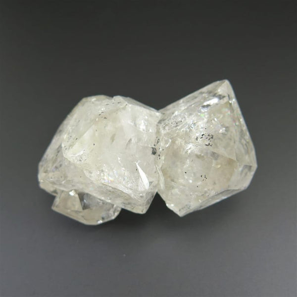 天然石☆大粒ニューヨーク産ハーキマーダイヤモンドの7連ロングピアス