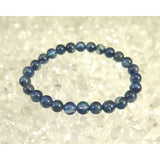 カイヤナイト　藍晶石　4A+グレード 7mm玉ブレスレット 17.9g (ID:62278) - 榎本通商