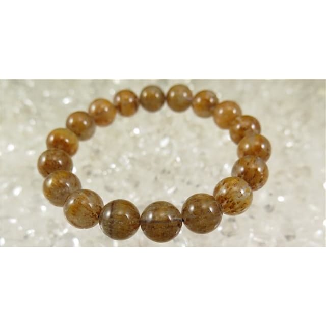 カコクセナイトインクォーツ 11.5mm玉 ブレスレット (ID:510946