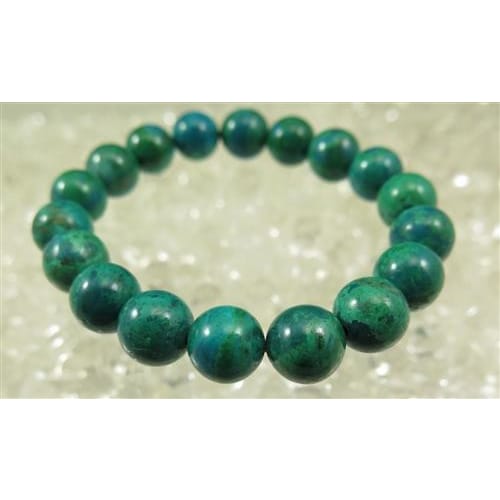 クリソコラ 10.5mm玉ブレスレット (ID:929435) | 榎本通商