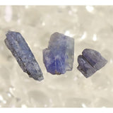 タンザナイト 原石 結晶 3個セット 11.4ct (ID:43658) - 榎本通商