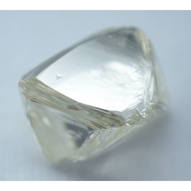 天然ダイヤモンド 原石 ラフ ルース 0.80ct Jカラー SI2 八面体