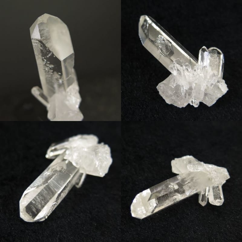 ゼッカデソーザ産（ゼッカデソウザ）水晶 原石 クラスター 25.9g (ID
