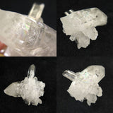 ゼッカデソーザ産（ゼッカデソウザ）水晶　原石 クラスター レインボー 28.3g (ID:23259) - 榎本通商